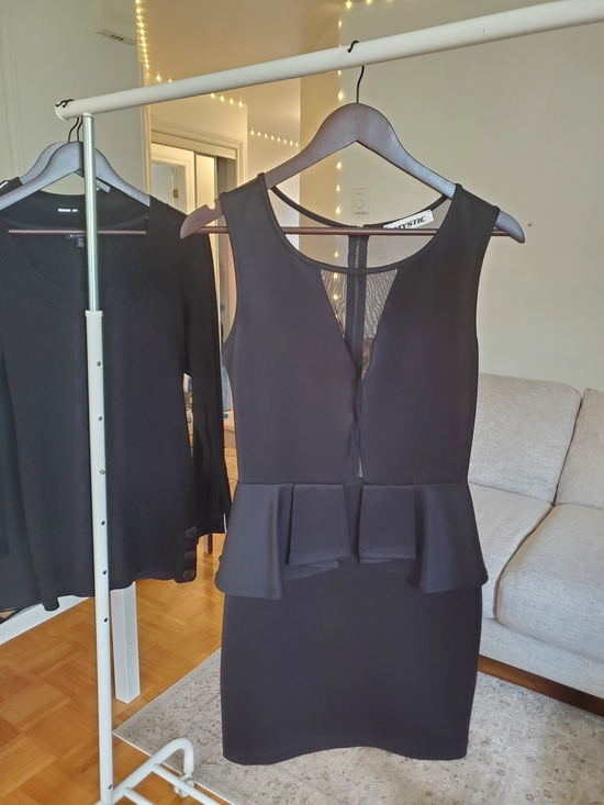 Mystic Dresses & Skirts - Black Sleeveless Mini Dress